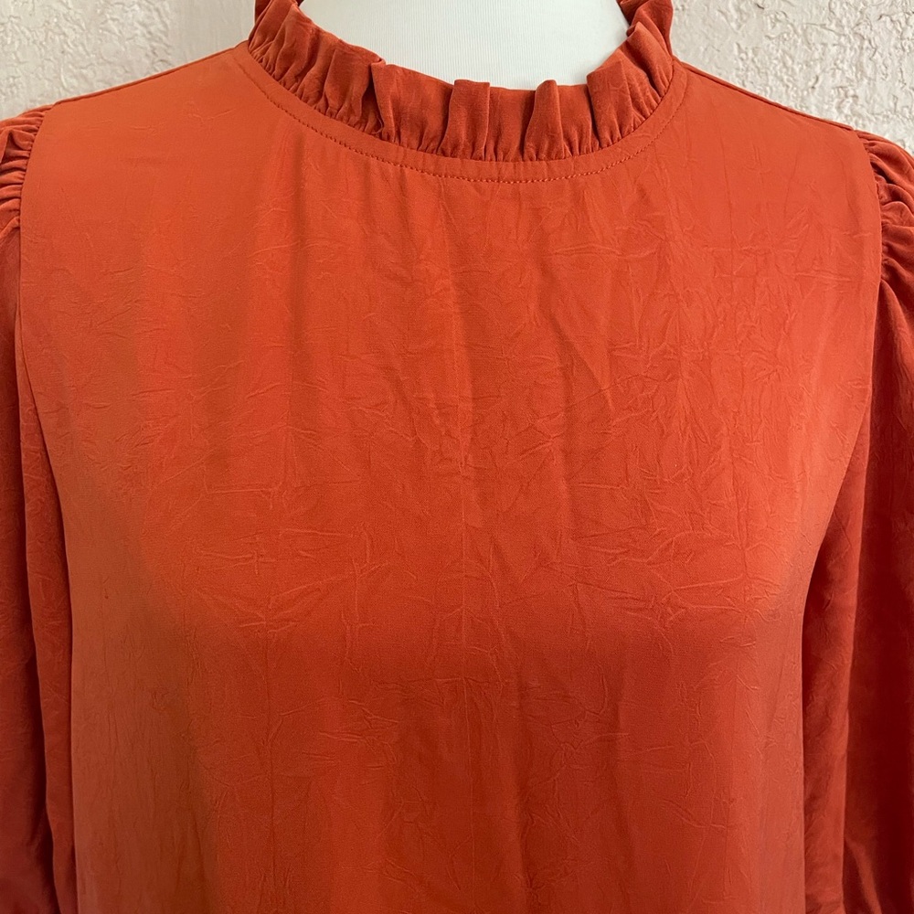 JODIFL Orange Ruffle Dress - Picture 2 of 5